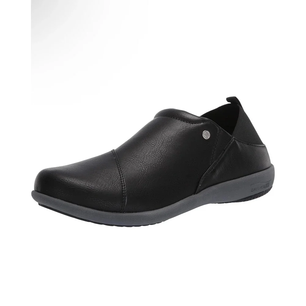 Spenco Brooklyn Convertible Black Slip On Shoes Womens 6B SP1007BLK060 APMA New